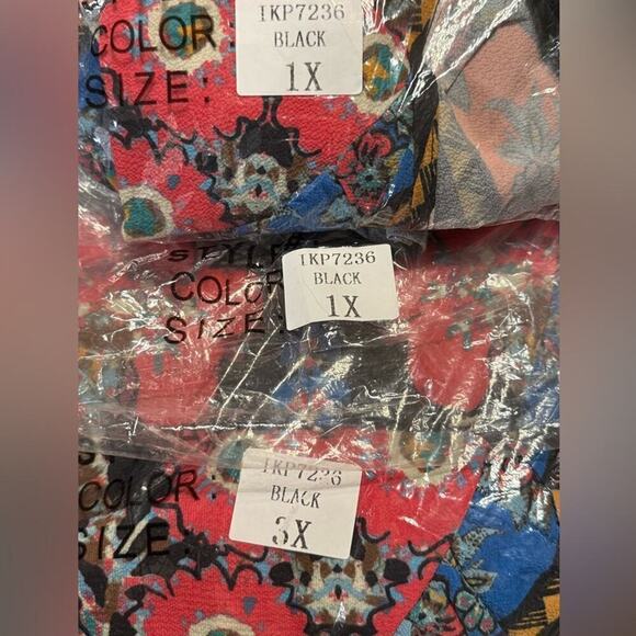 New Women’s Flying Tomato Plus Size Black Floral Skirt Maxi 1X 2X 3X - Picture 8 of 8